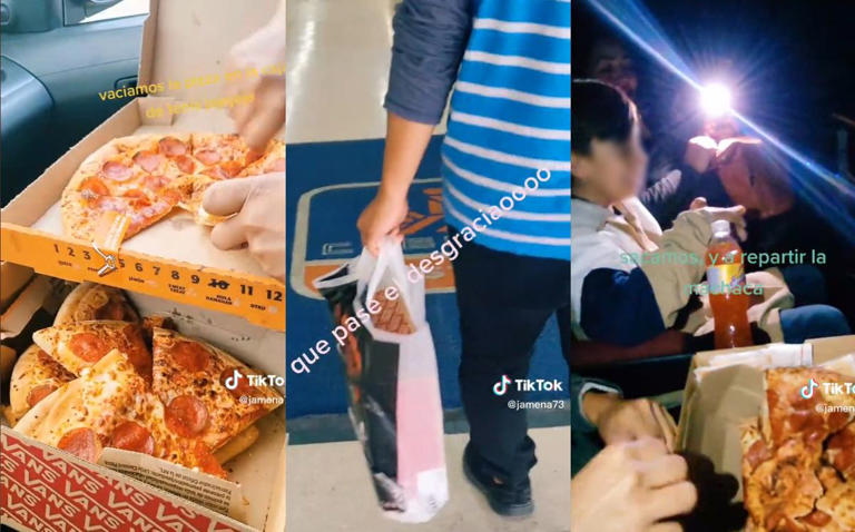 Por: Cortesía Familia ingresó pizzas al cine para ver su película y nadie se percató; incidente se hace viral (Vídeo)