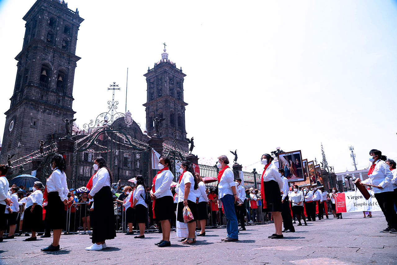 Por: Cortesía El Ayuntamiento de Puebla verifica la seguridad de los templos para Semana Santa