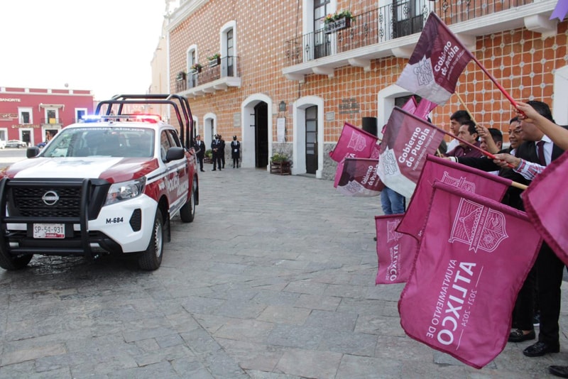 Por: Cortesía Tres patrullas nuevas para Atlixco