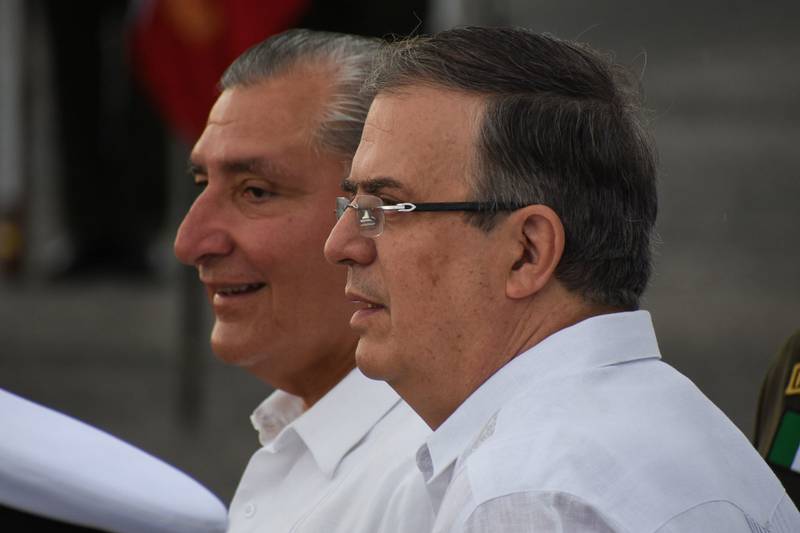 Por: Cortesía Tragedia en Cd. Juárez: Ebrard y Adán Augusto ni para comparecer en el Senado, Morena los salva