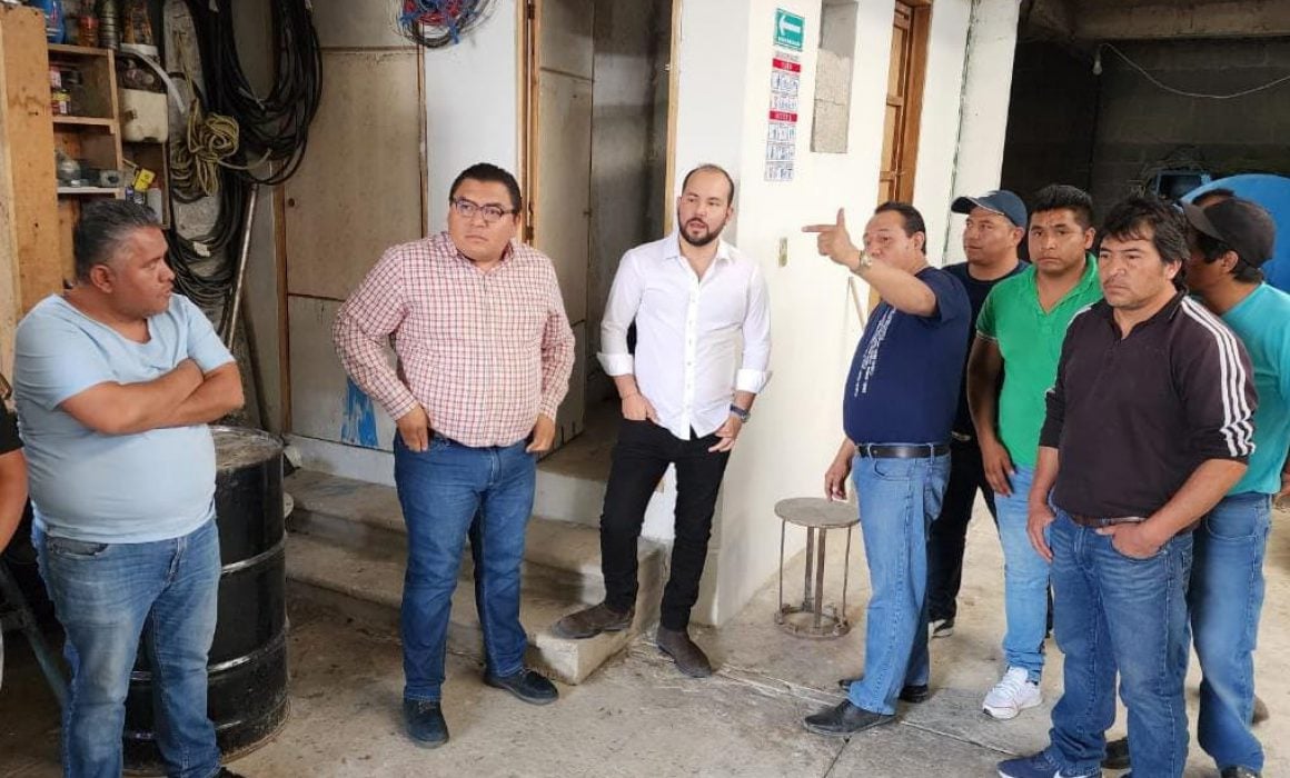 Por: Cortesía Supervisa Propaet talleres textiles en Tepetitla