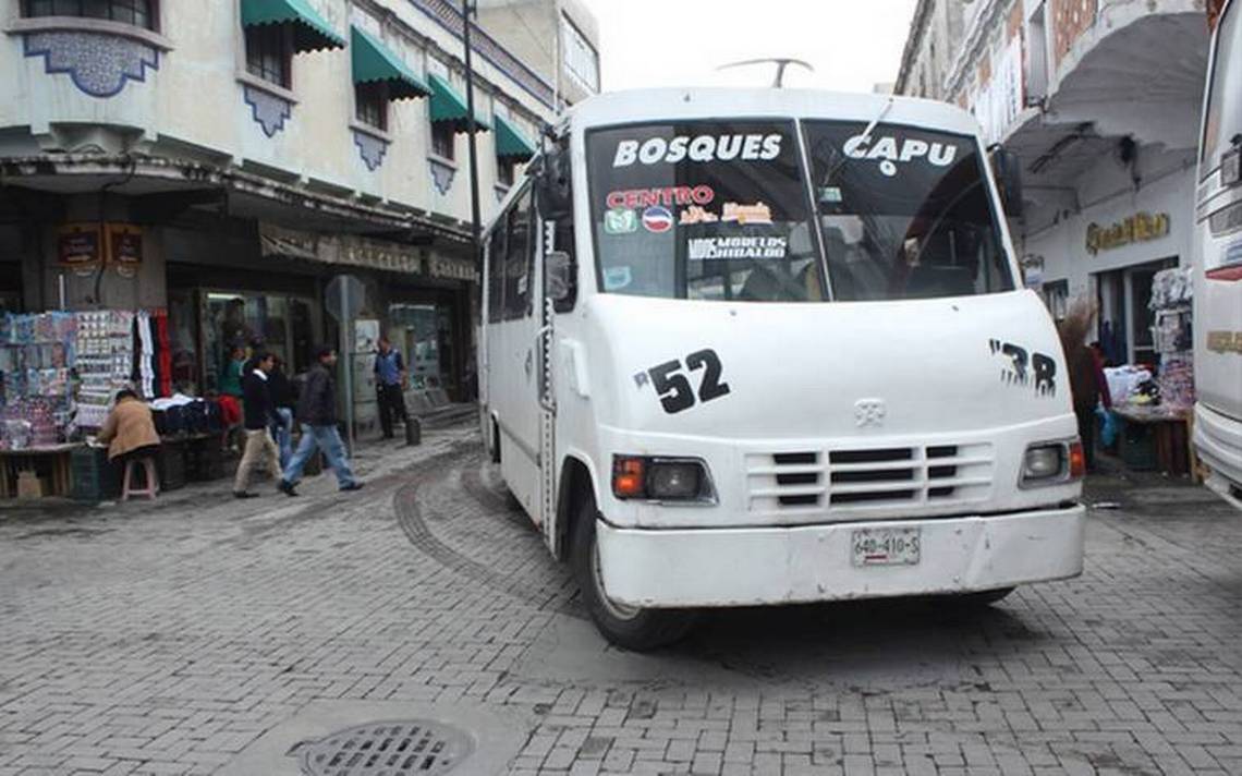 Reubicación de rutas de transporte público por obras en el Centro Histórico