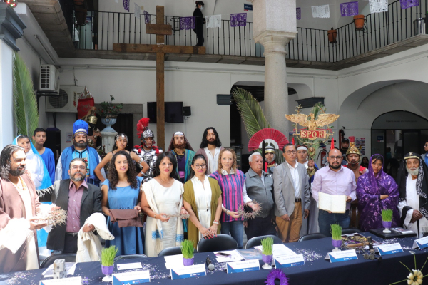 Presentan actividades de Semana Santa en juntas auxiliares