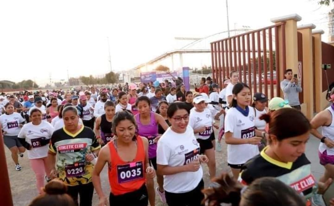 Concluye con éxito Carrera 8M "Sanandreseñas Libres Cambiando el Rumbo"