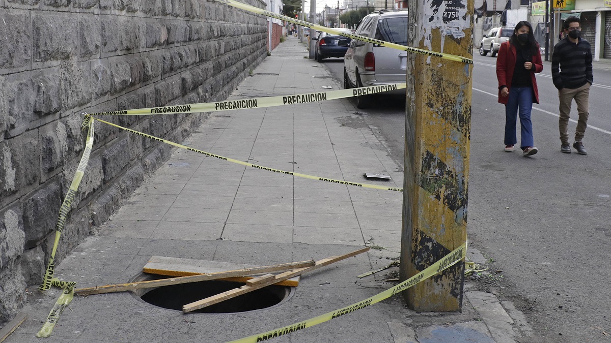 Por: Cortesía Disminuye el robo de tapas de registros en el Centro Histórico