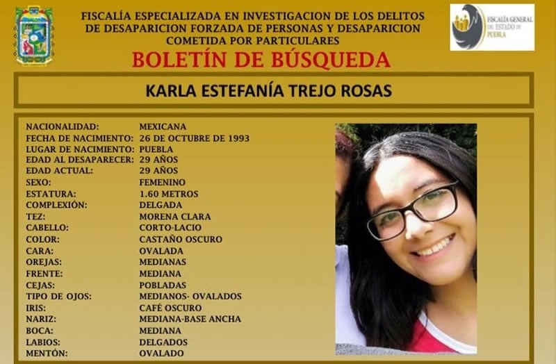Localizan a Karla Estefanía T., ella se fue por problemas familiares; su familia insistía en que fue víctima de un delito