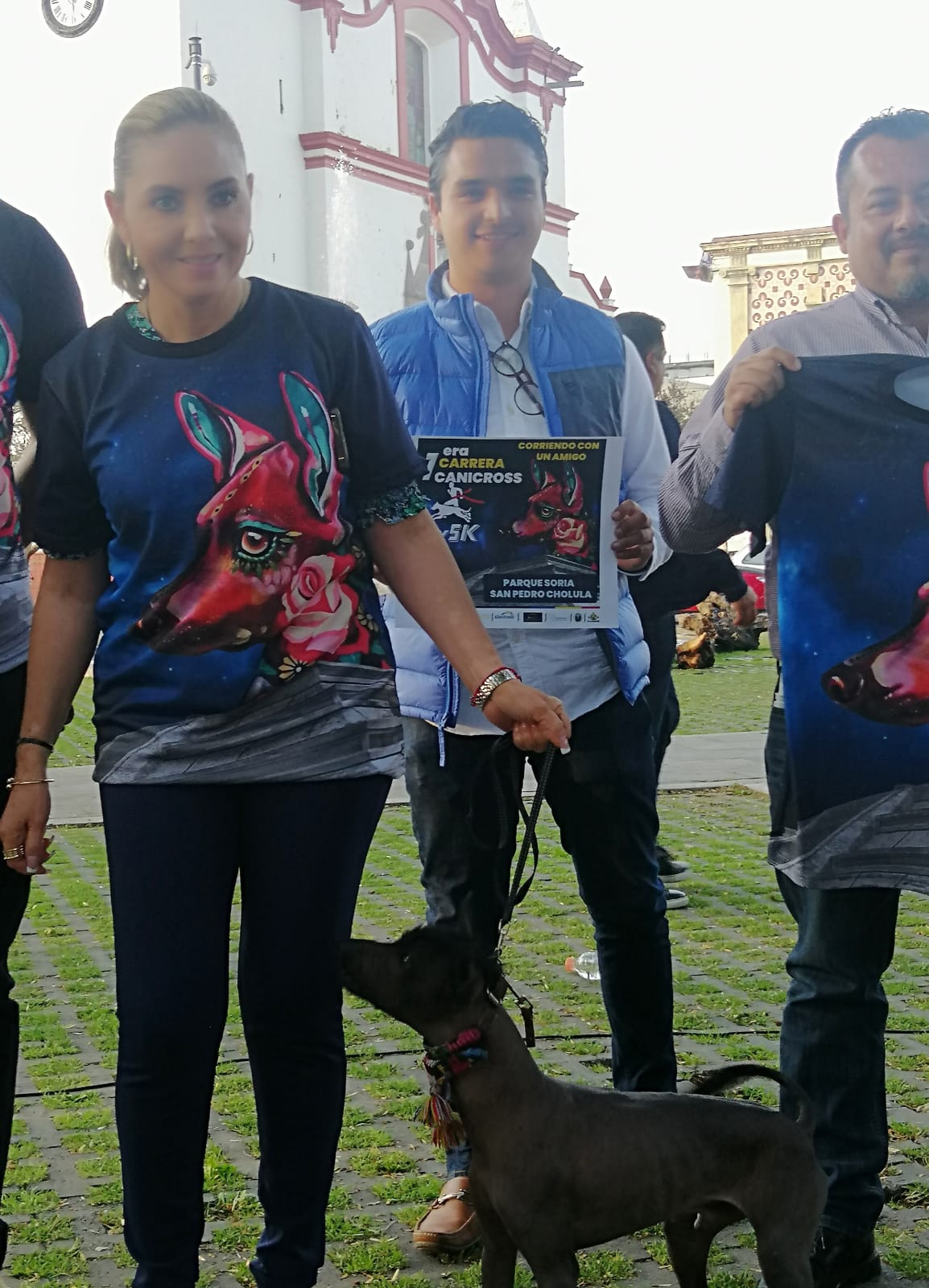 Por: Cortesía Lula Pineda Presenta San Pedro Cholula 1era. “Carrera Conicross, corriendo con un amigo”