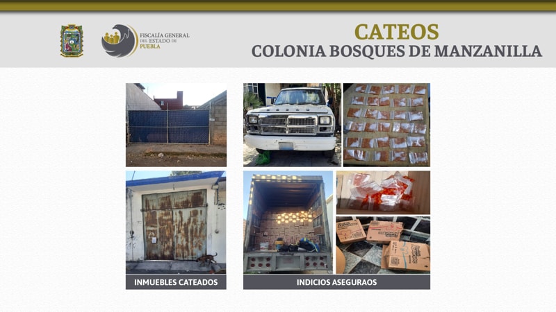 En Bosques de Manzanilla, FGE recuperó mercancía presuntamente robada