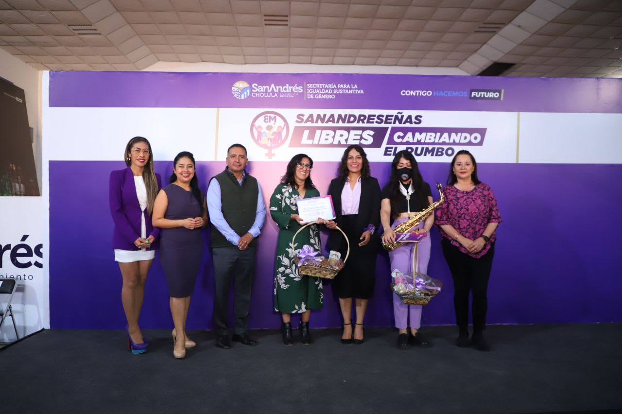 Comunicado oficial Realiza Ayuntamiento de San Andrés Cholula foro "Sanandreseñas Libres Cambiando el Rumbo"