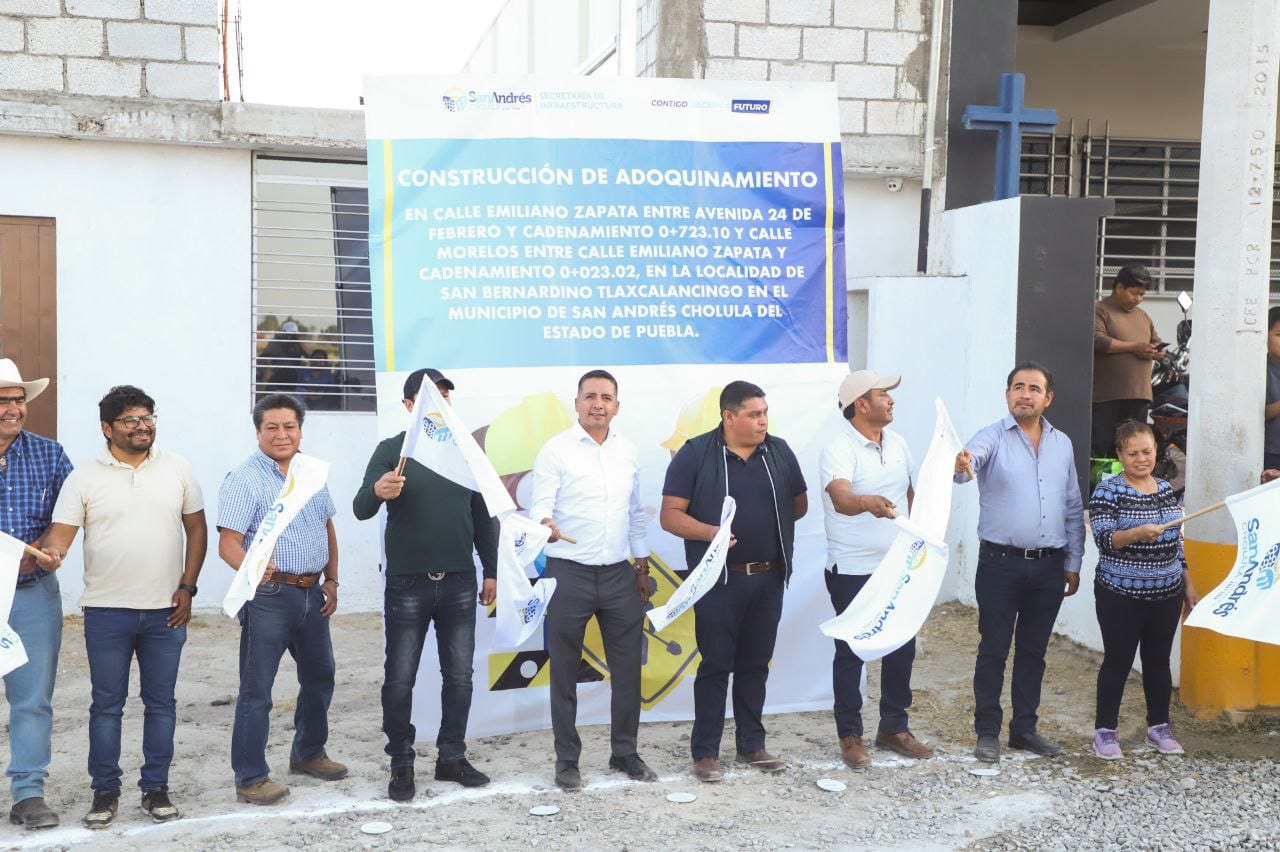 Arranca Mundo Tlatehui obras en juntas auxiliares, delegación Atlixcáyotl y la cabecera municipal