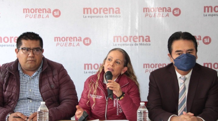 Morena Puebla se deslinda de campaña "toca gobernadora"
