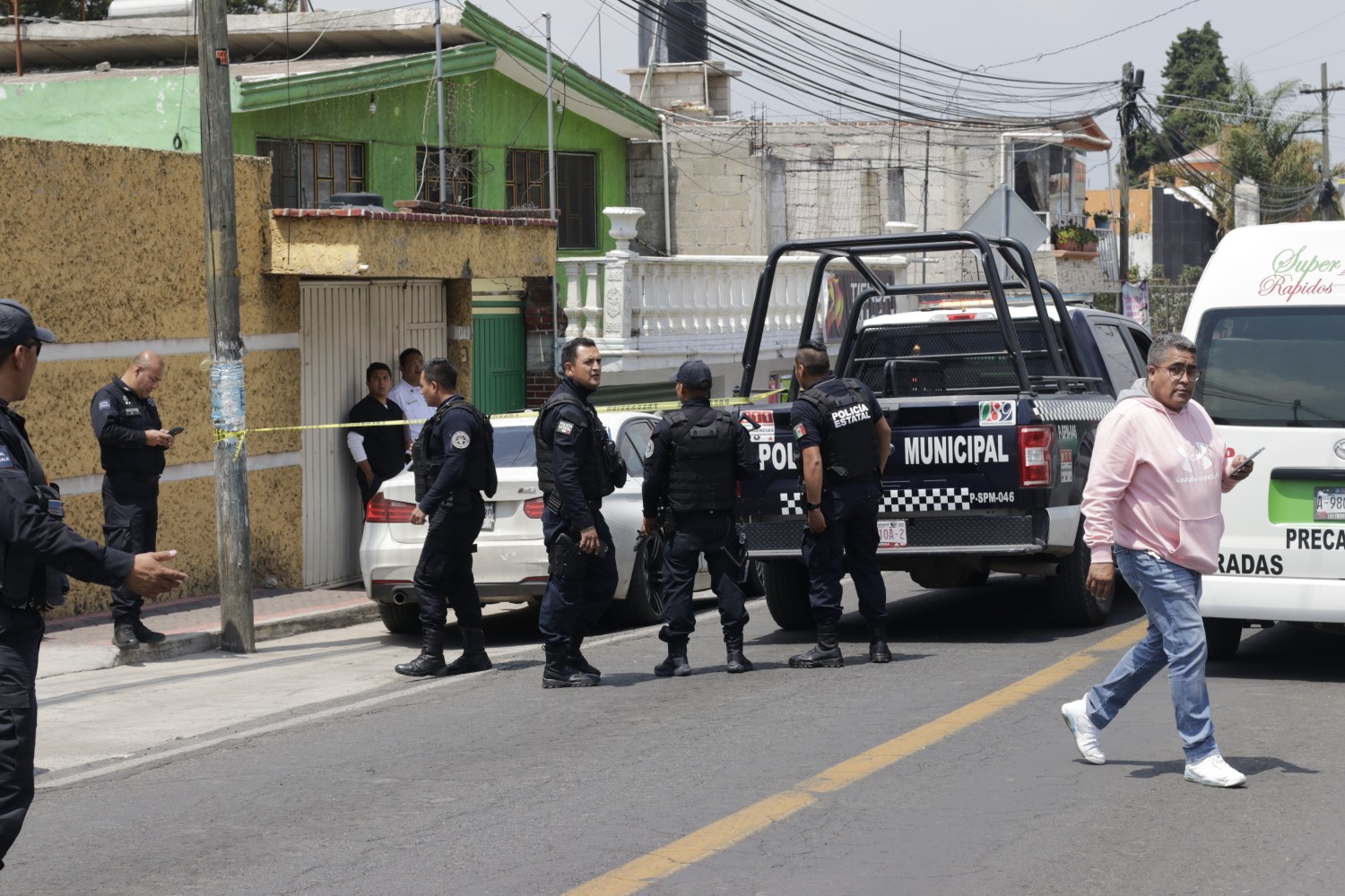 Matan a balazos a dos hombres sobre la carretera Tlaxcala-San Martín Texmelucan