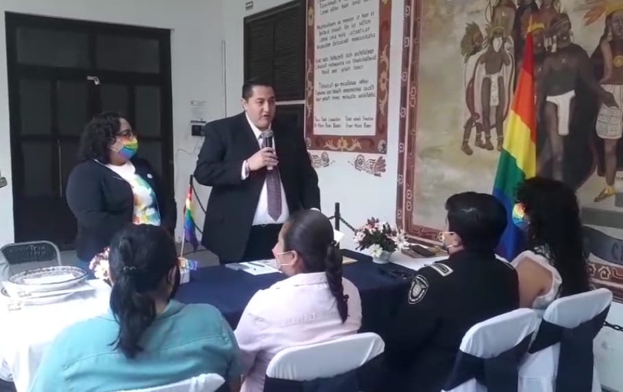 San Pedro Cholula celebra bodas igualitarias en el Día Internacional contra la Homofobia, Transfobia y Bifobia