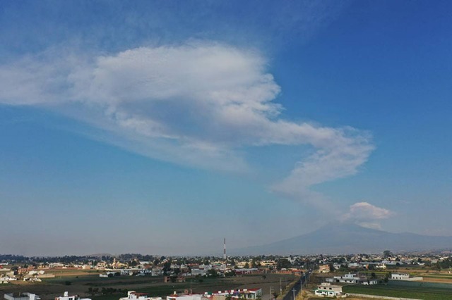 Hasta 56 mil personas serían evacuadas por actividad del Popocatépetl