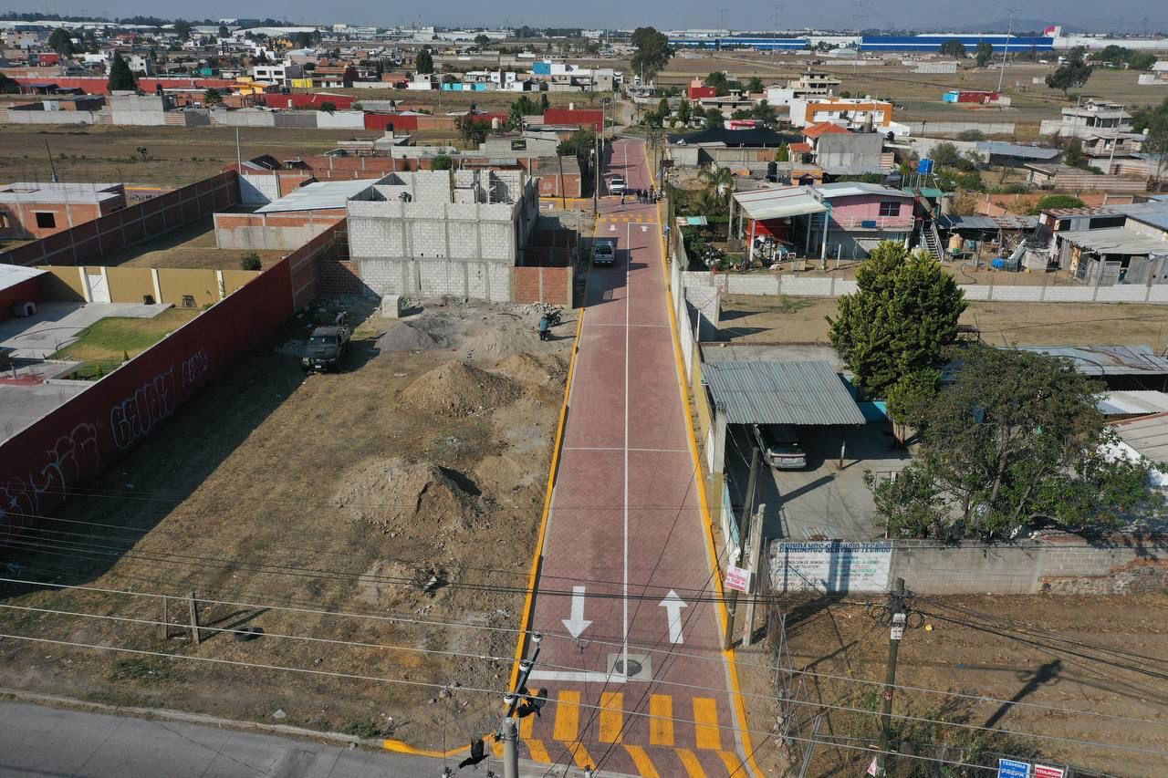 Comunicado oficial Inaugura Filomeno Sarmiento obras en San Lorenzo Almecatla con inversión de dos mdp