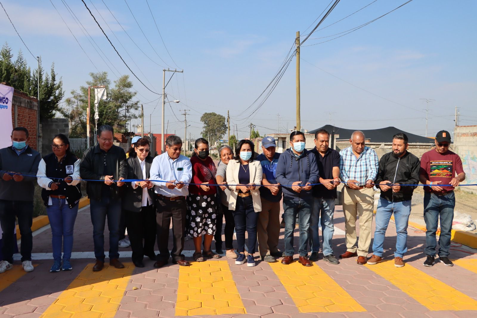 Inaugura Filomeno Sarmiento obras en San Lorenzo Almecatla con inversión de dos mdp