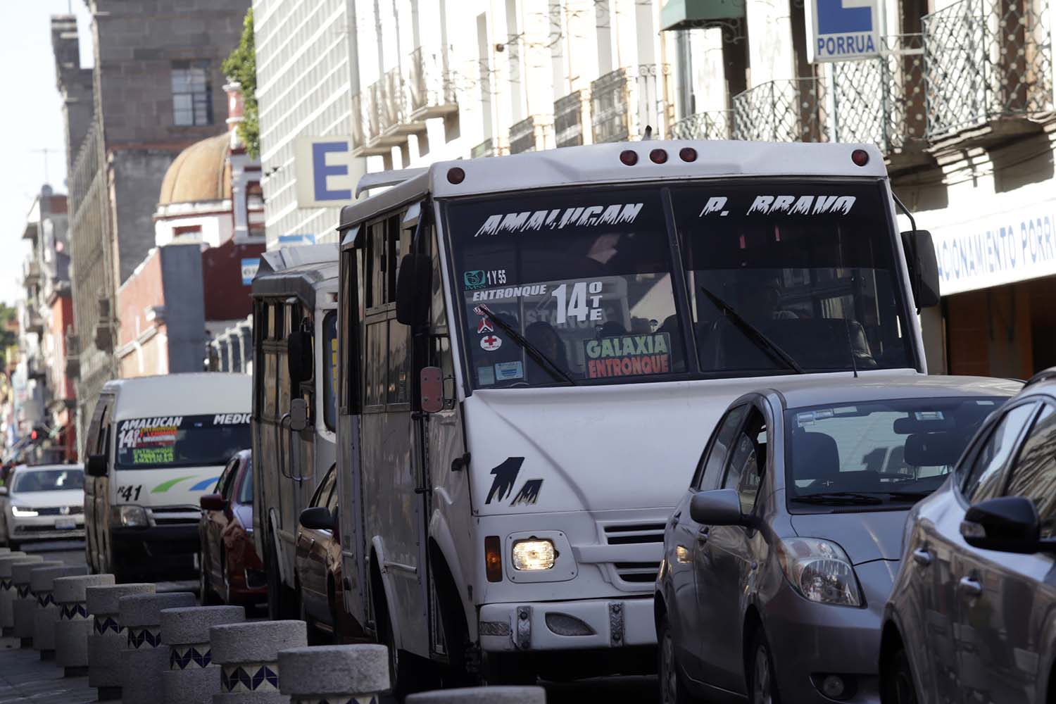 Por: Cortesía Rehabilitación de calles en el Centro Histórico afectará a 71 rutas del transporte público