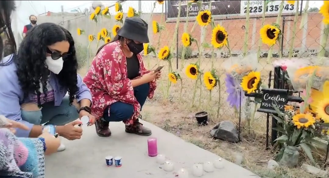 No más femenicidios en Puebla piden activistas al cumplirse un año del asesinato de Cecilia Monzón