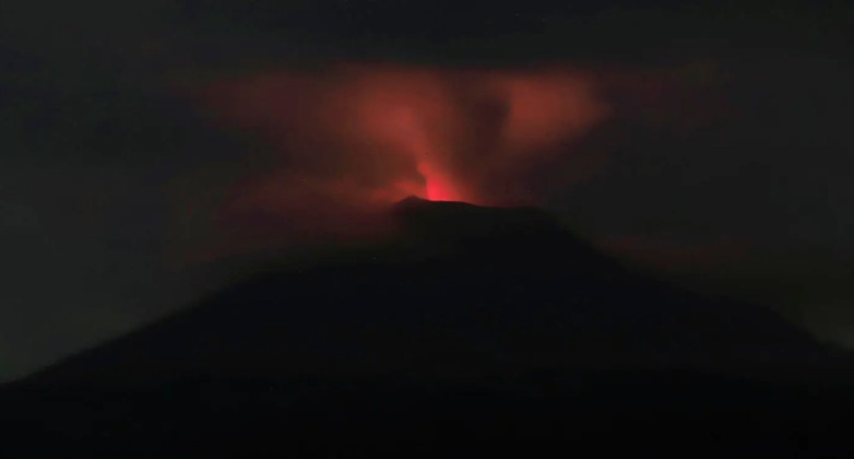 Por: Cortesía Alerta volcánica del Popocatépetl pasa a amarillo fase tres