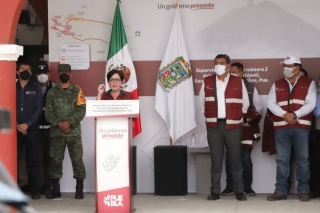Por: Cortesía Protección Civil descarta ampliar el perímetro de restricción al Popocatépetl
