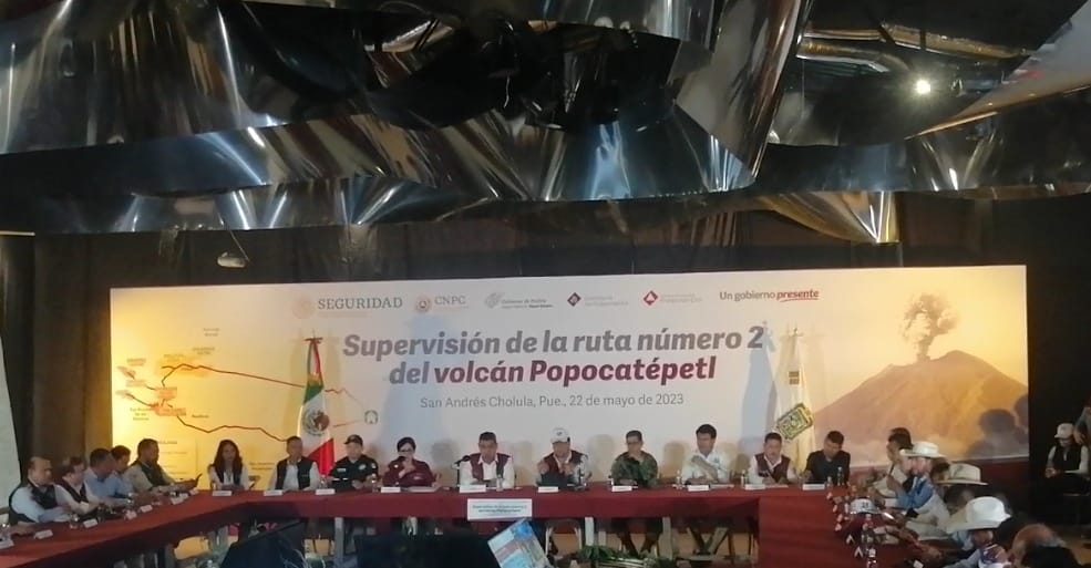 Puebla se mantiene en contingencia por caída de ceniza: Sergio Salomón Céspedes