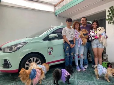 Por: Cortesía Kitty Móvil causa sensación en las calles de Puebla