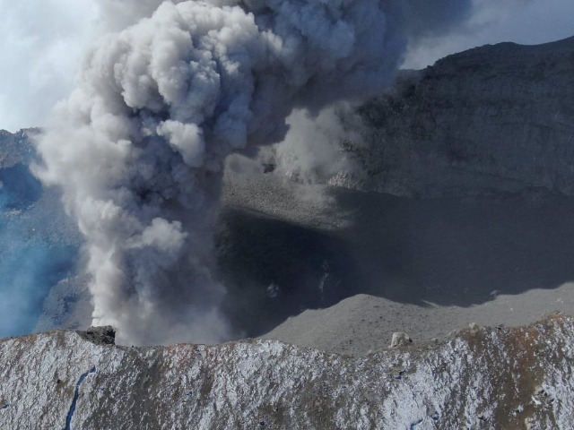 Descarta Protección Civil formación de domos de lava en volcán Popocatépetl