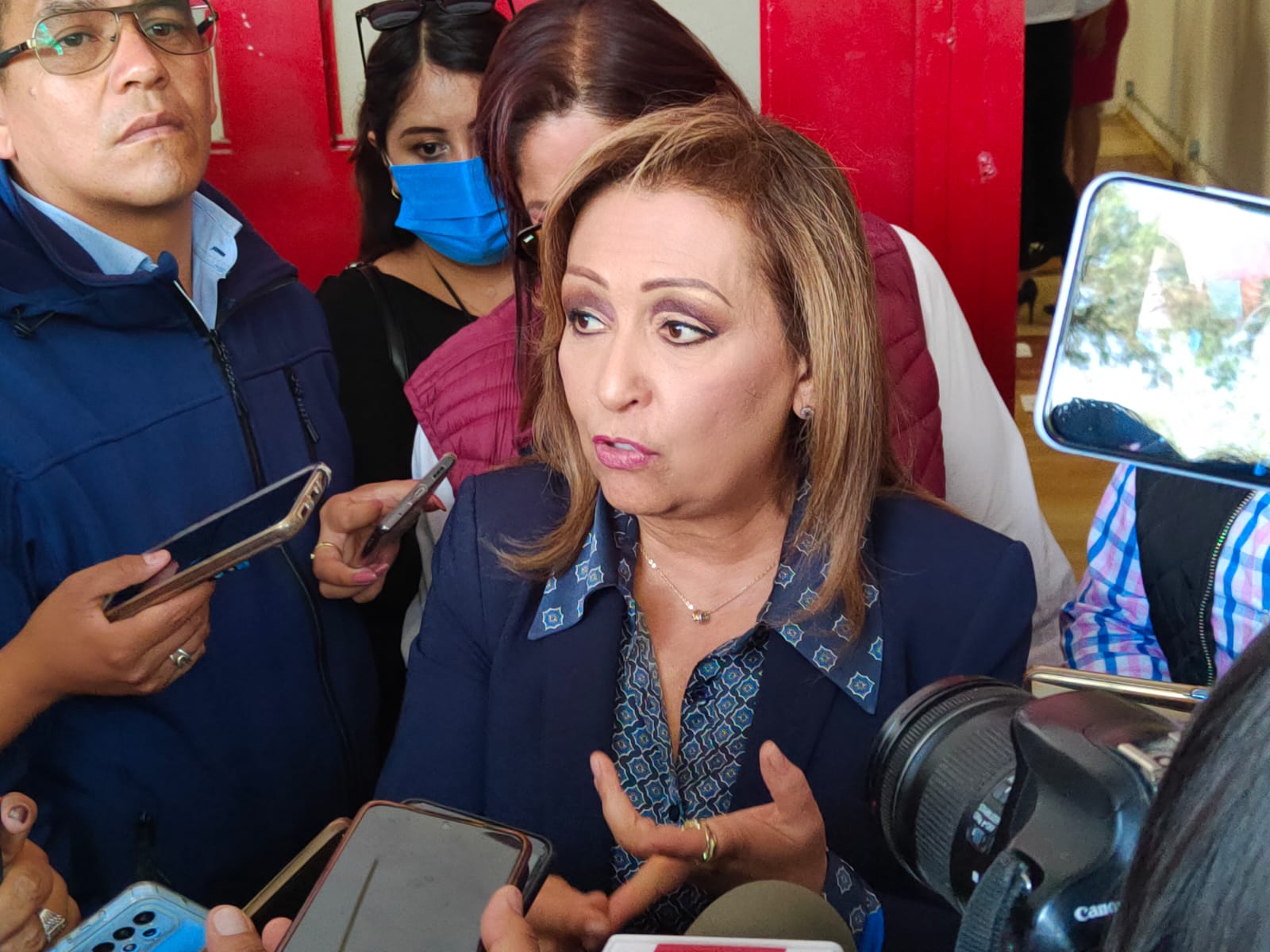 Por: Cortesía Soy respetuosa en conflicto de sesa, no hay actas ni procedimientos contra manifestantes: gobernadora