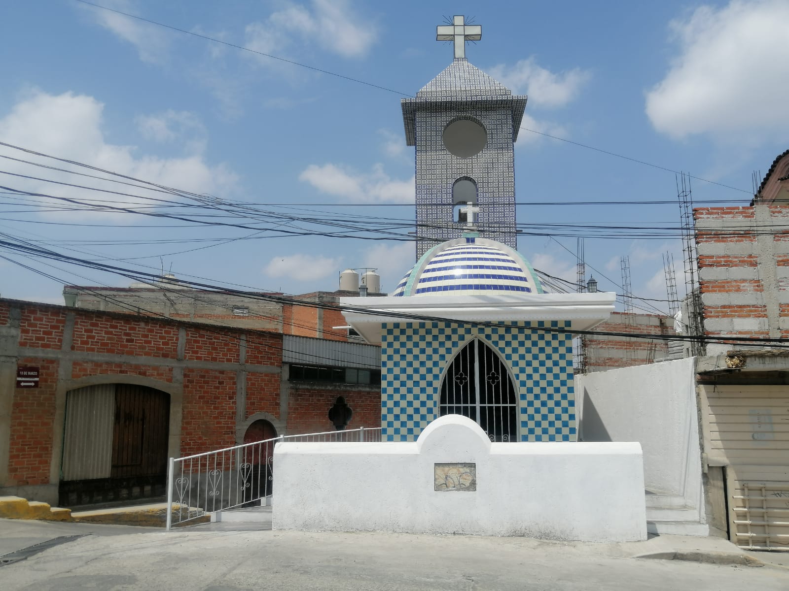 En el marco de las fiestas patronales inauguran la nueva capilla del Perdón en Cuautlancingo