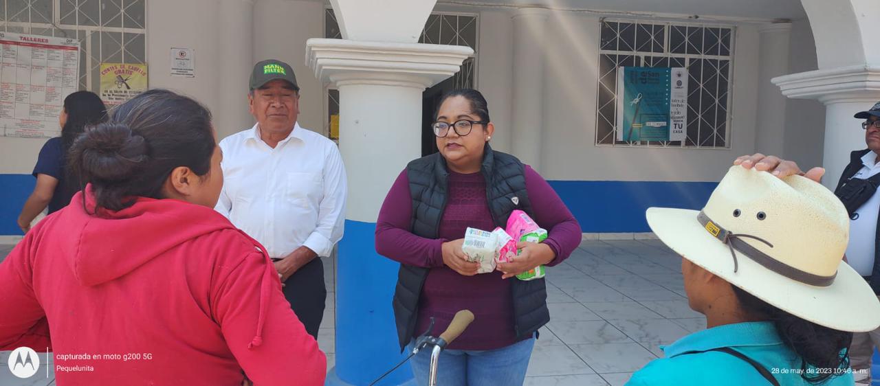 Por: Cortesía Lula Pineda San Pedro Cholula apuesta por una buena y sana higiene menstrual como cumplimiento de los derechos humanos