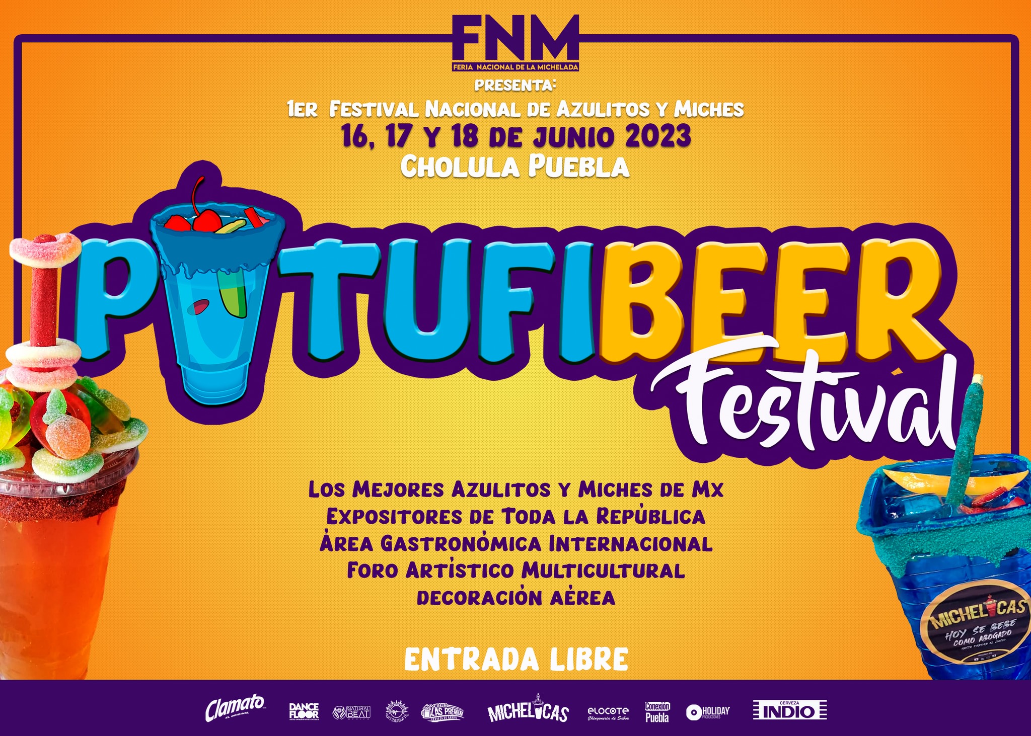 Por: Cortesía Primer festival de azulitos llega a Puebla: Pitufi-Beer Festival