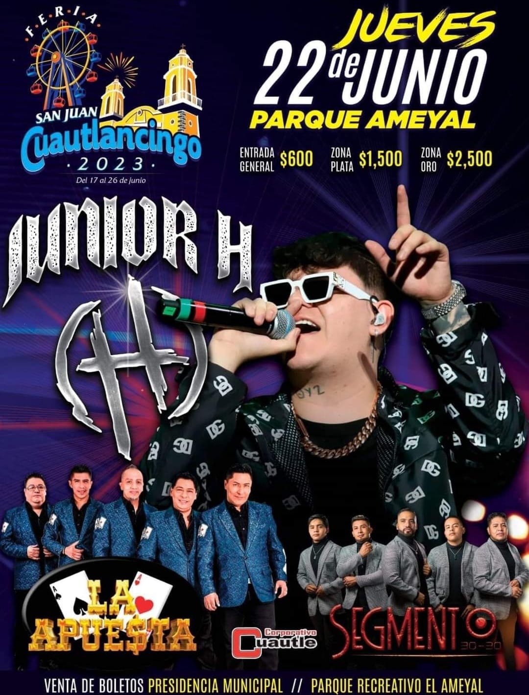 Garantizada seguridad en “Feria Patronal de Cuautlancingo”: Filomeno Sarmiento