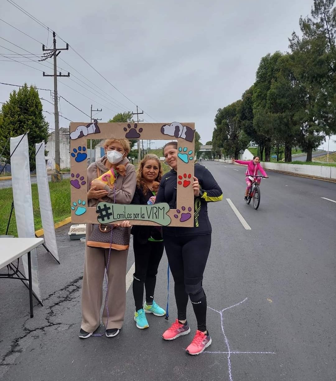 Por: Cortesía Lula Pineda Recta a Cholula continúa como parte de la Vía Recreativa Metropolitana: Tlatehui Percino