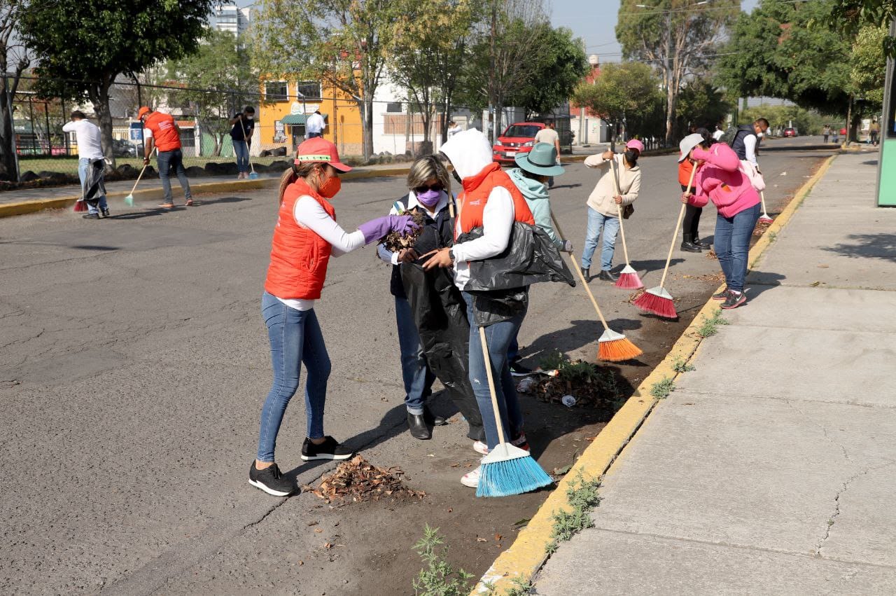 Comunicado oficial Fomenta Lupita Cuautle generar conciencia sobre la limpieza en las calles de San Andrés Cholula