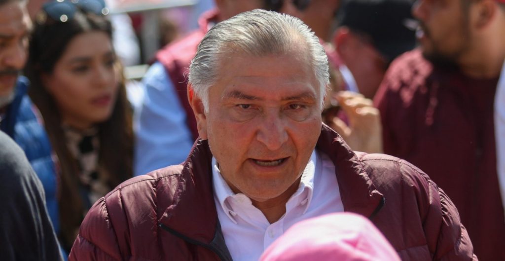 Al grito de ¡Presidente!, Adán Augusto niega actos anticipados de campaña