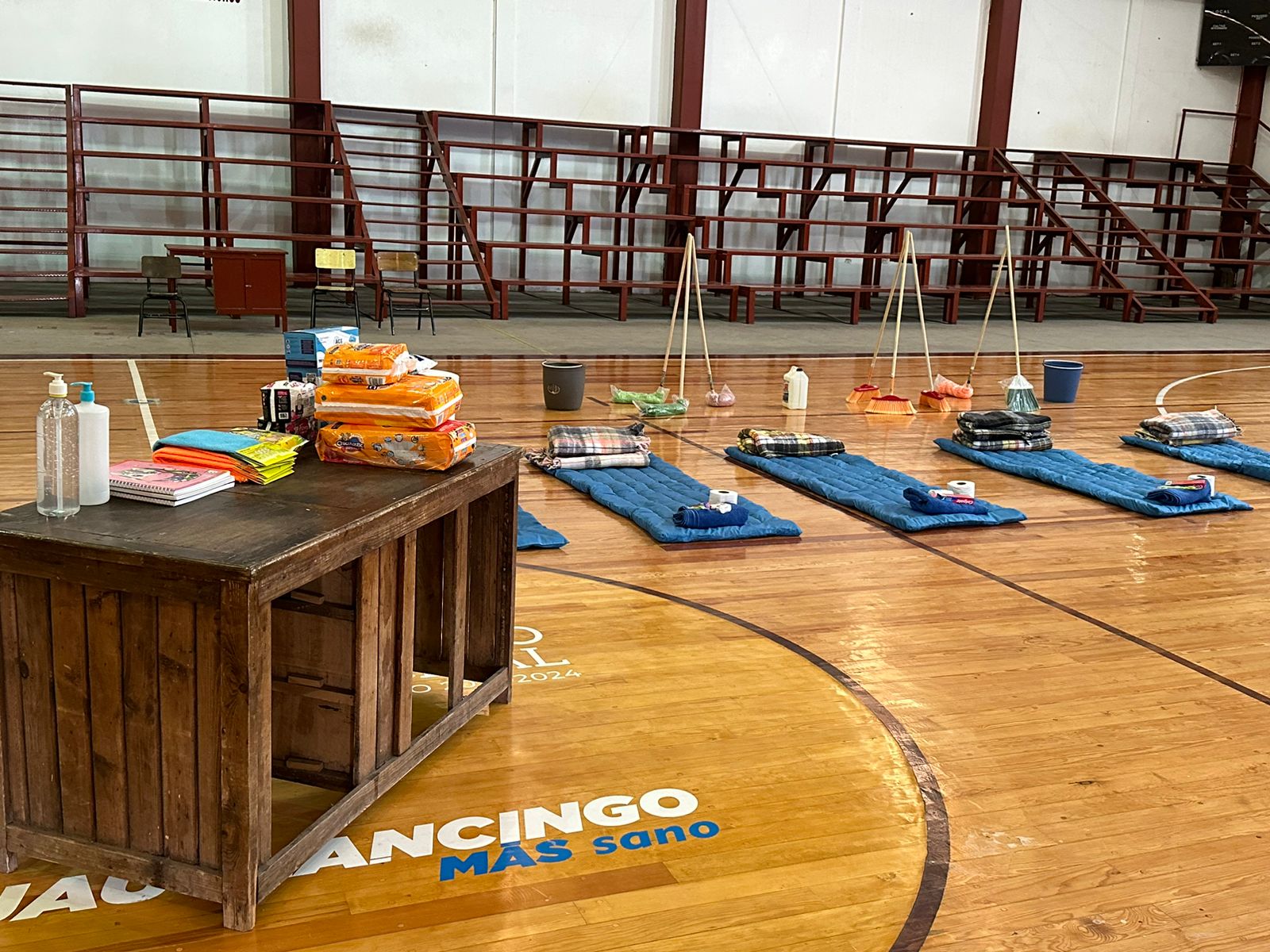 Albergues en Cuautlancingo listos no solo para contingencia volcánica