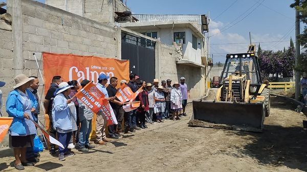 Impulso permanente en obra pública y al deporte en Calpan: Fernando Castellanos