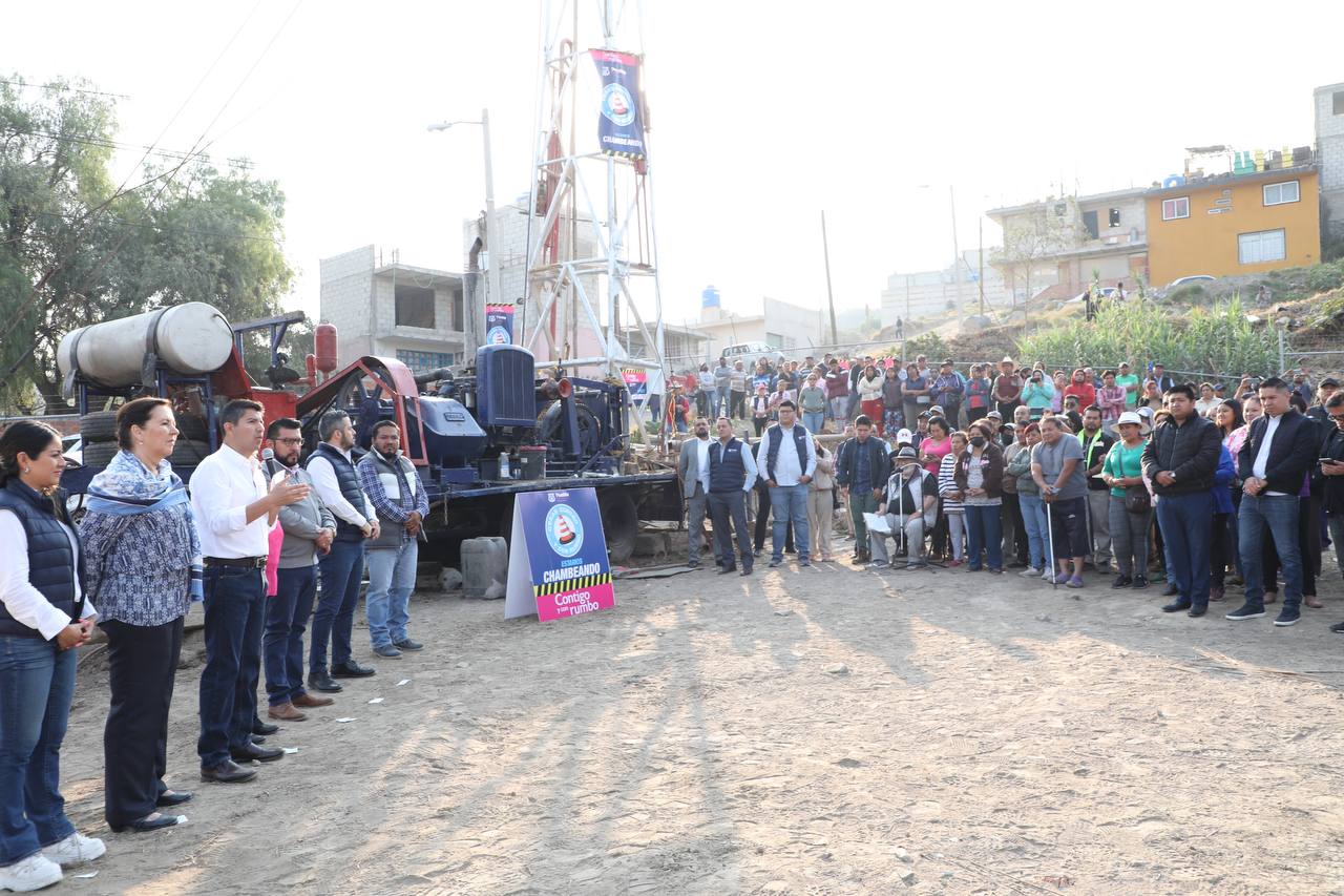 Por: Cortesía Pozo Tlanese abastecerá agua a 25 mil personas en San Jerónimo Caleras