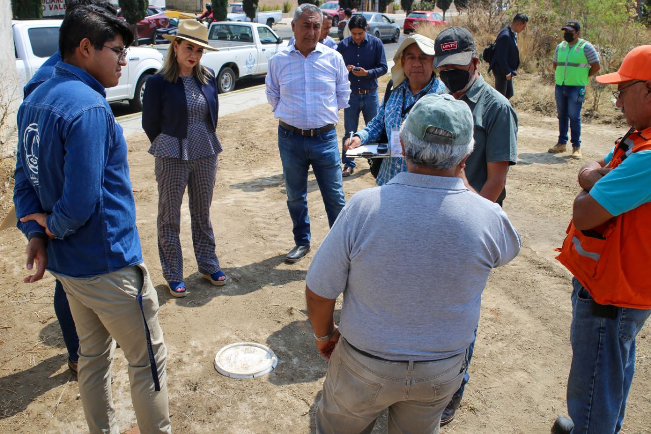 Comunicado oficial Paola Angon refuerza compromiso con las familias cholultecas, impulsando dos pozos de agua ante CONAGUA