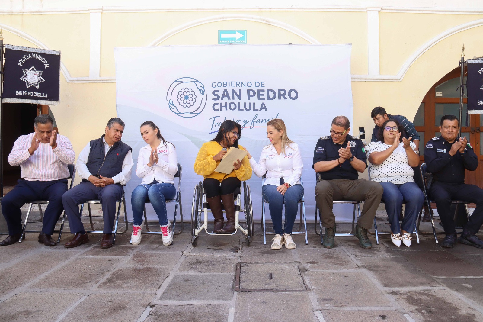 San Pedro Cholula es el primer municipio de Puebla en adoptar el símbolo de accesibilidad universal