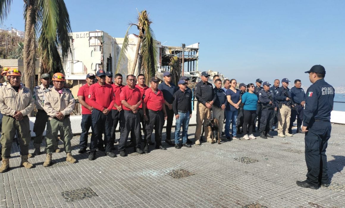 Apoya gobierno de Tlaxcala y SSC con ayuda humanitaria en Acapulco