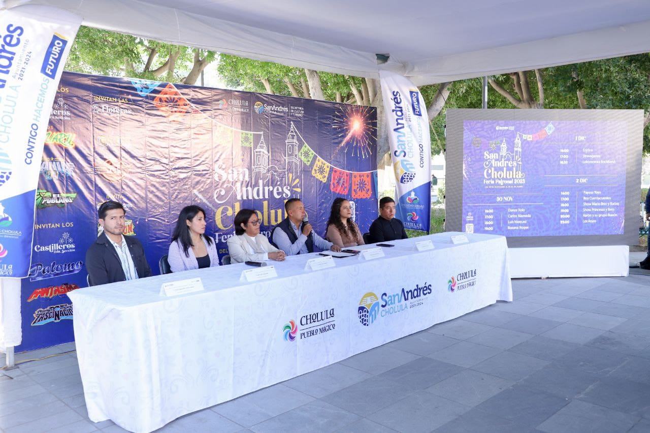 Comunicado oficial Presenta Mundo Tlatehui actividades de la Feria Patronal San Andrés Cholula 2023