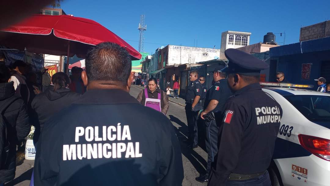 Por: Cortesía Intimida Policía Municipal a vendedores ambulantes de Tlaxcala