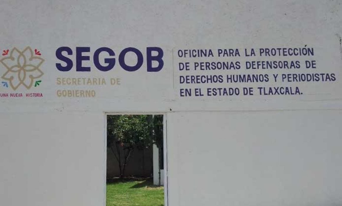 Brinda Oficina de Protección de Defensores de DH acompañamiento