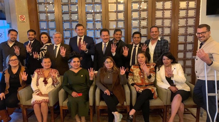 Encabeza Armenta encuentro con diputados federales de Morena
