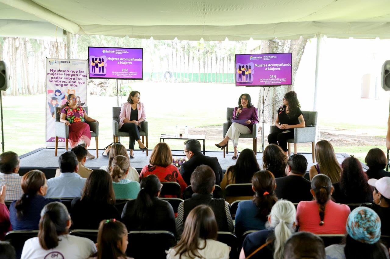 San Andrés Cholula en permanente lucha contra la violencia de género: Edmundo Tlatehui