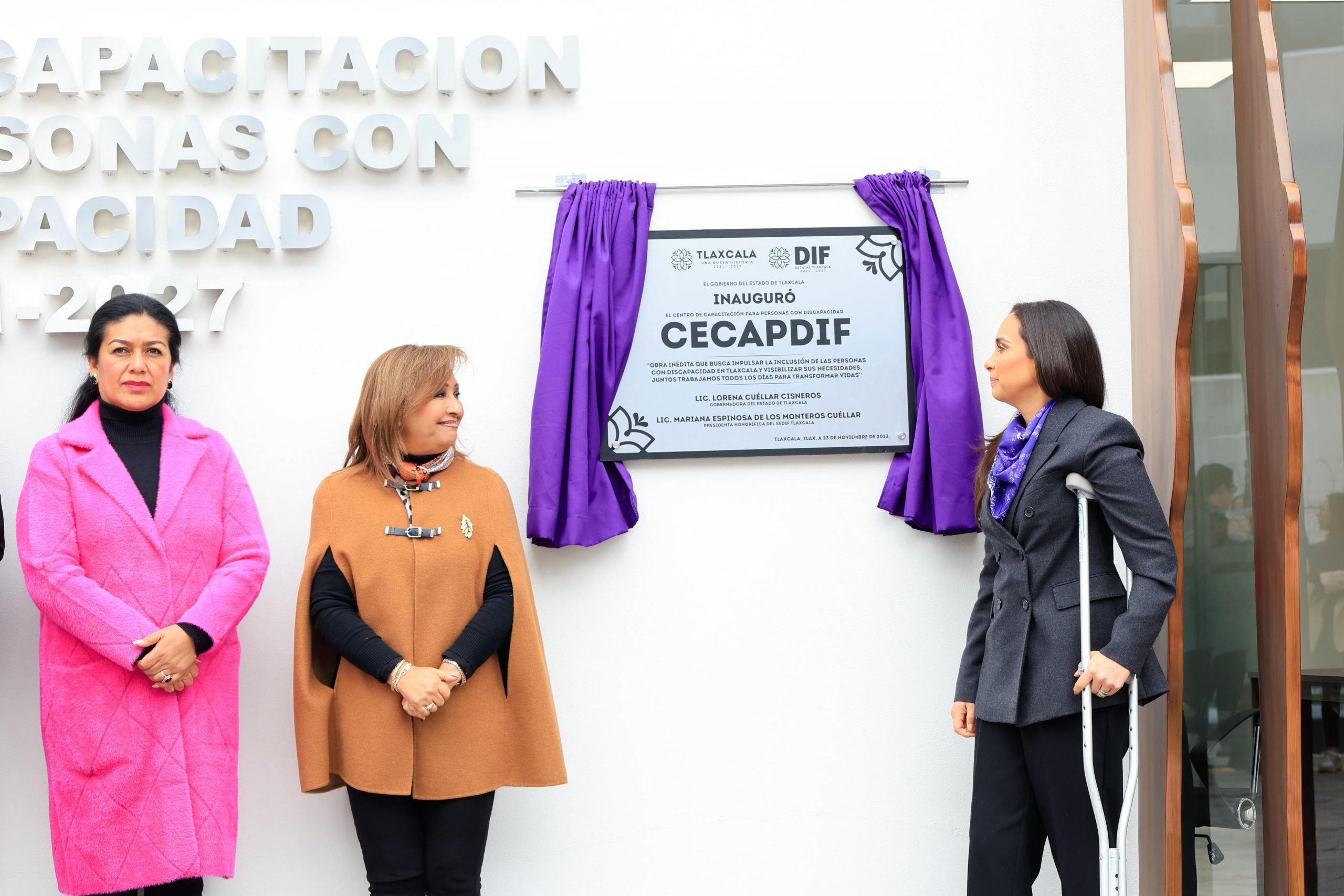 Impulsan inclusión laboral de personas con discapacidad, inauguran centro