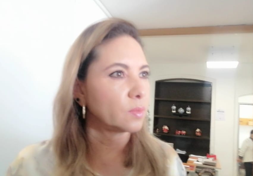 Por: Cortesía Lula Pineda Insta Paola Angon a cholultecas apoyar a guerrerenses afectados por “Otis”