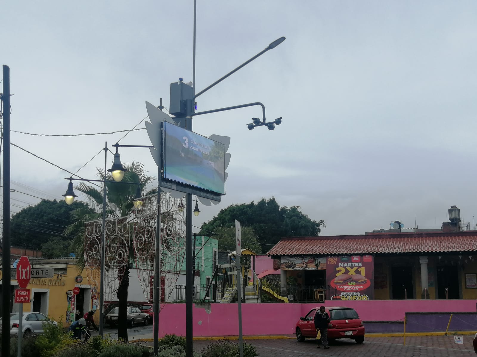 Por: Cortesía Lula Pineda “Ángeles Guardines” se encuentran conectados al C3 y son cinco ojos más que vigilan la salva guarda de los cholultecas