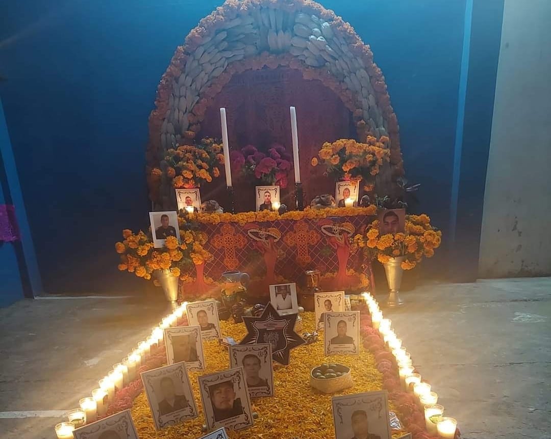 Las cholulas recuerdan a sus elementos policiacos que trascendieron